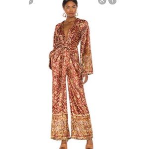 NWT Free People Harper printed one piece